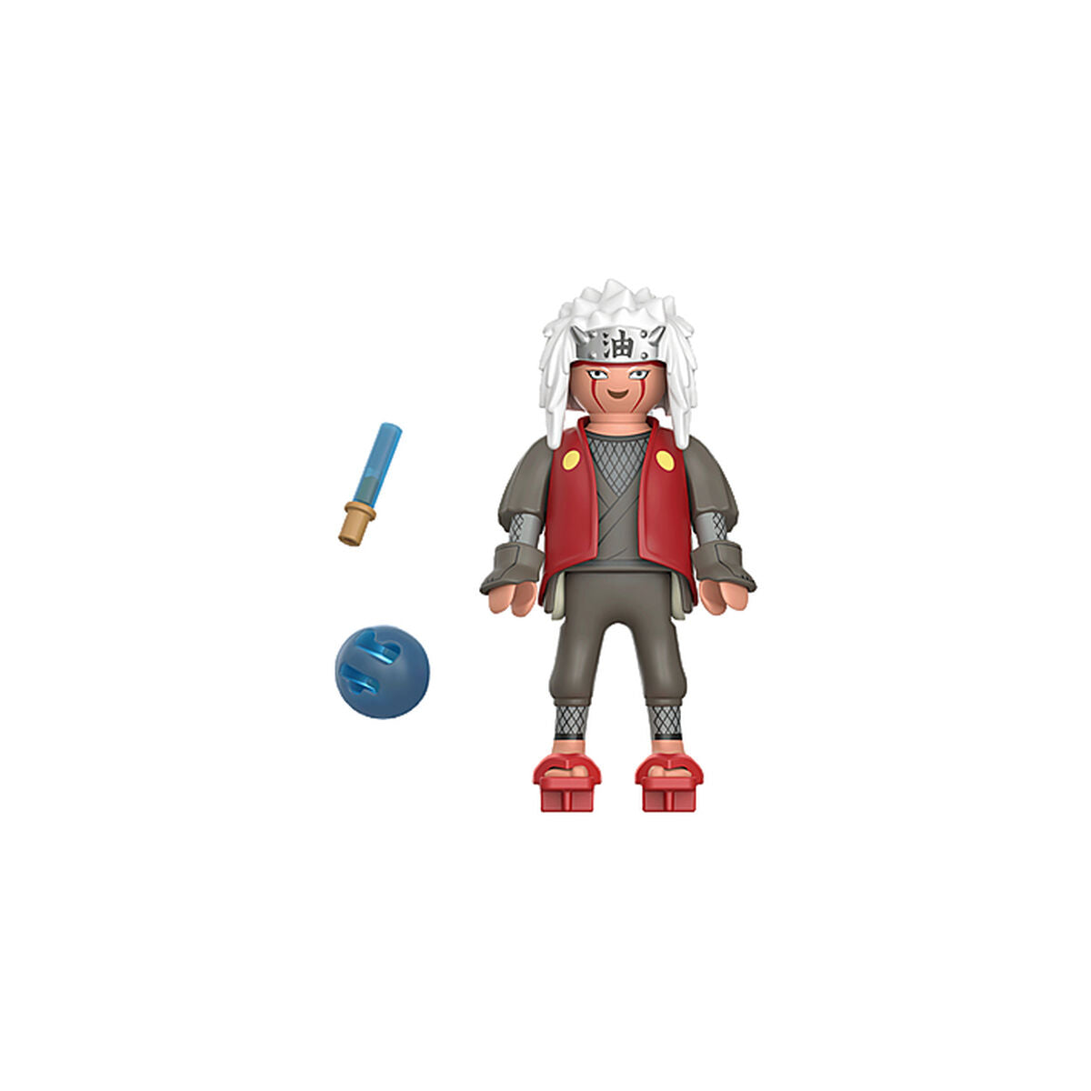 Playset Playmobil Naruto Shippuden - Jiraiya 71219 8 Pièces