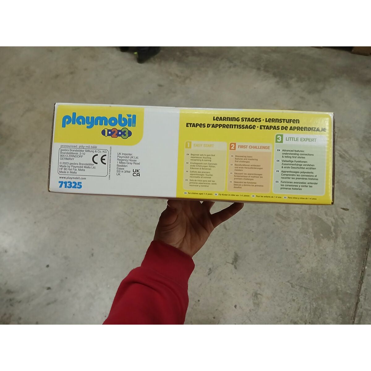 Playset Playmobil 71325 Camion Donut 7 Pièces