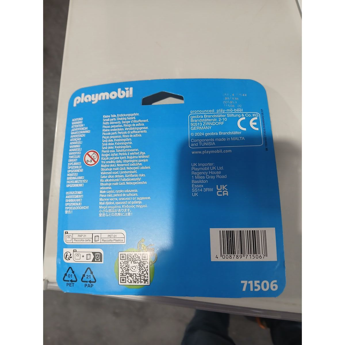 Playset Playmobil 71506 Médecin 6 Pièces