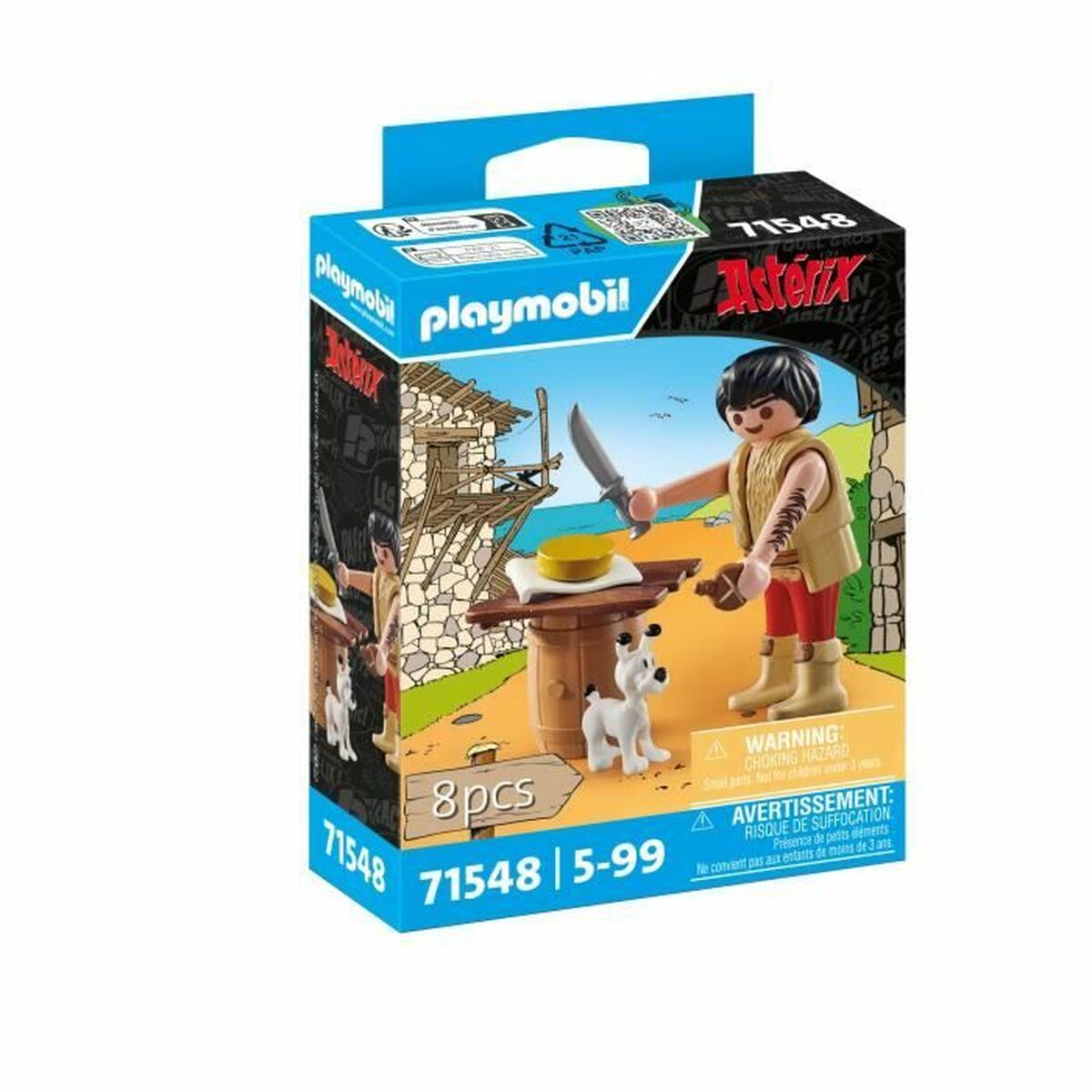 Playset Playmobil Asterix 71548 8 Pièces