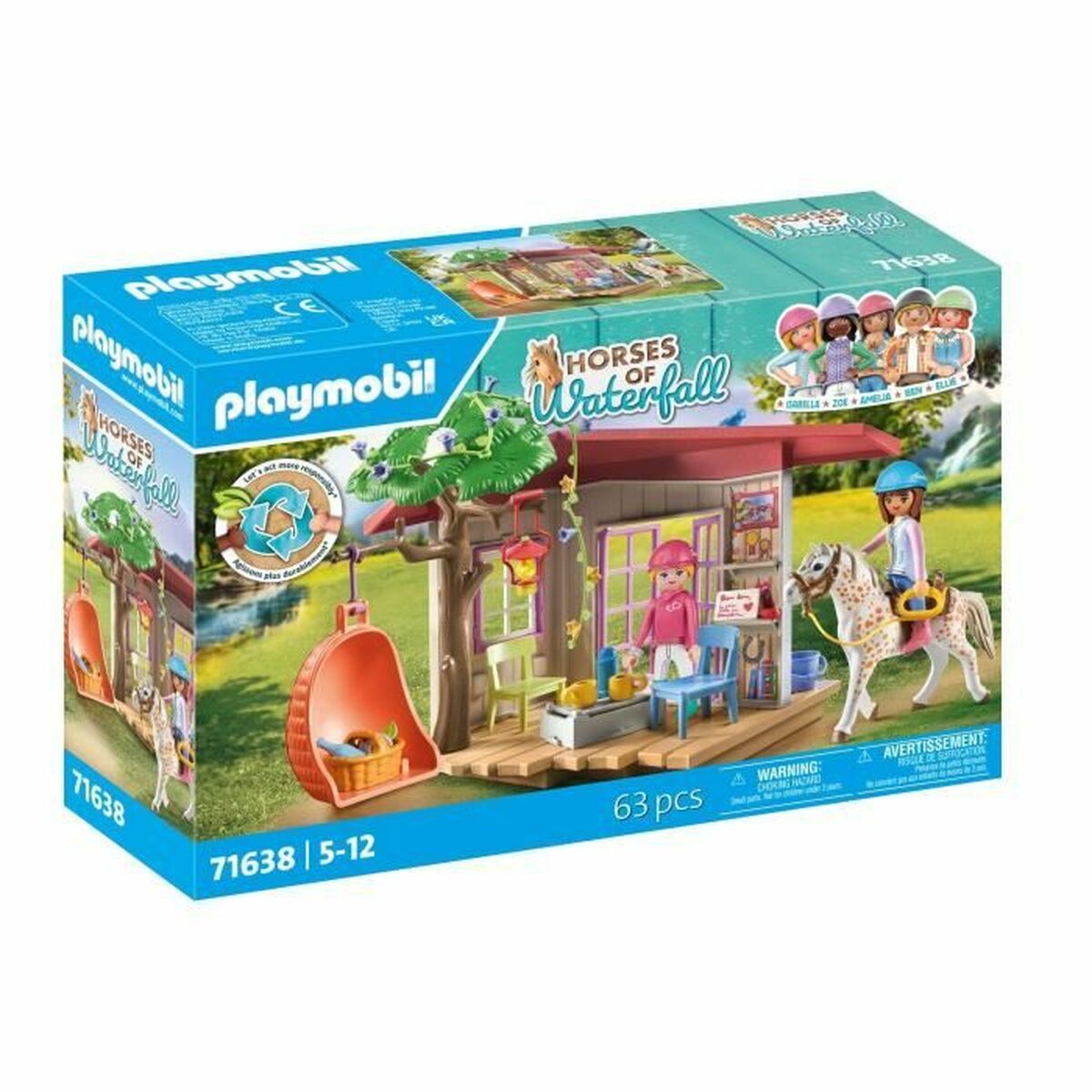 Playset Playmobil 71638 63 Pièces