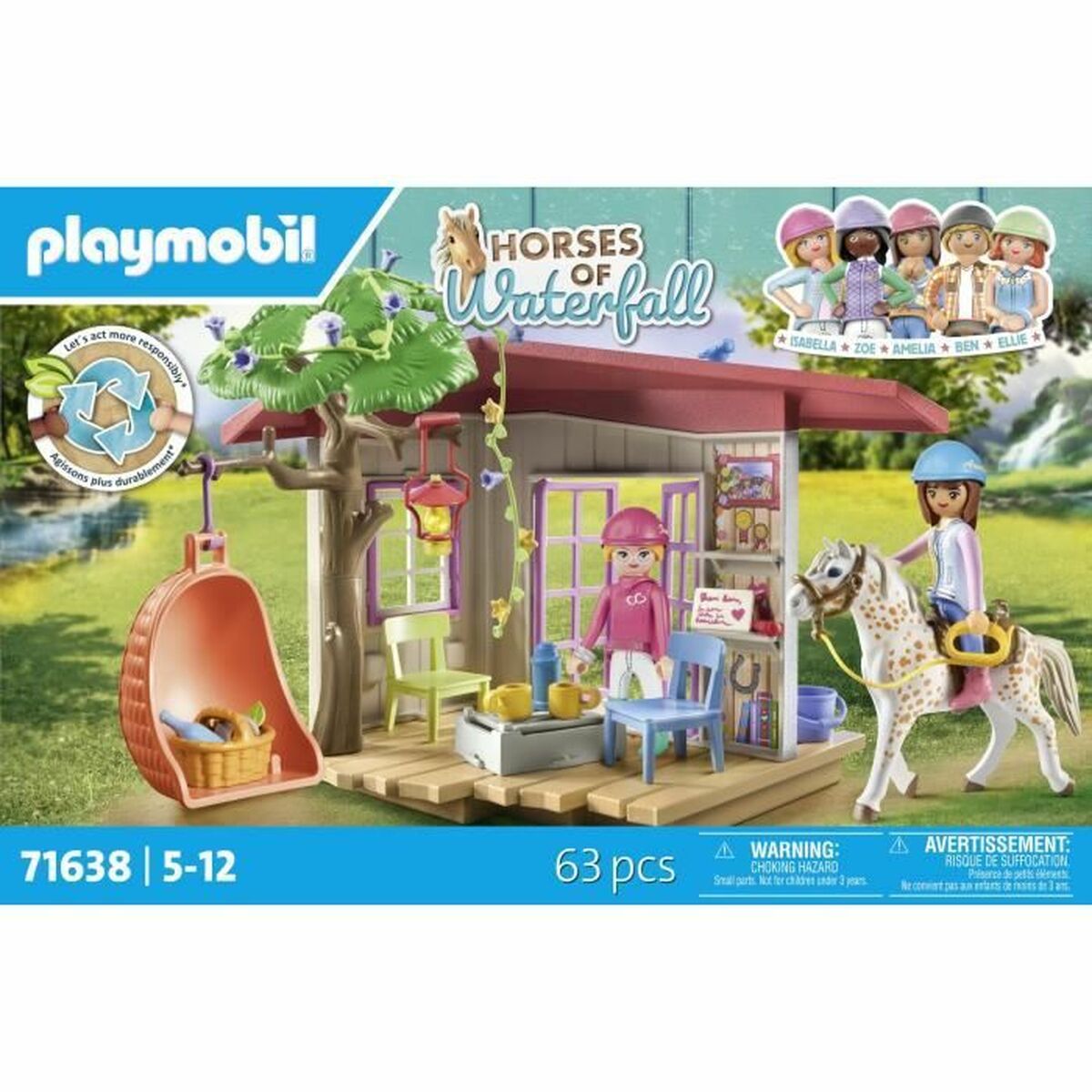 Playset Playmobil 71638 63 Pièces
