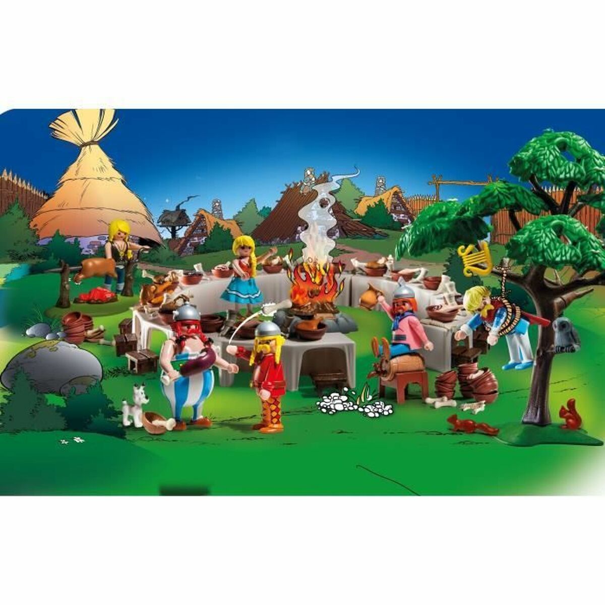Playset Playmobil 71827 Astérix 159 Pièces