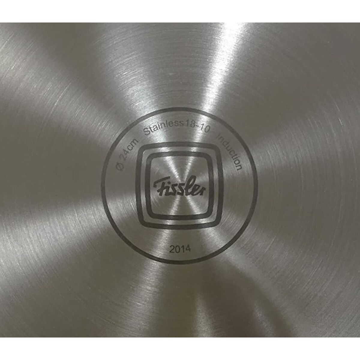 Poêle Fissler 08135324100/0 Argenté Acier inoxydable Ø 24 cm