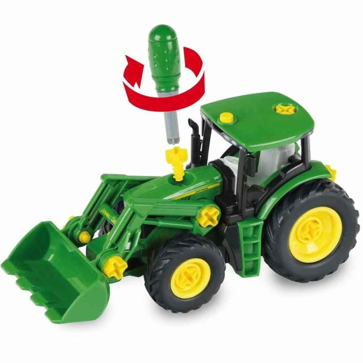 Set de construction Klein Blockables 1:24 Tracteur Vert