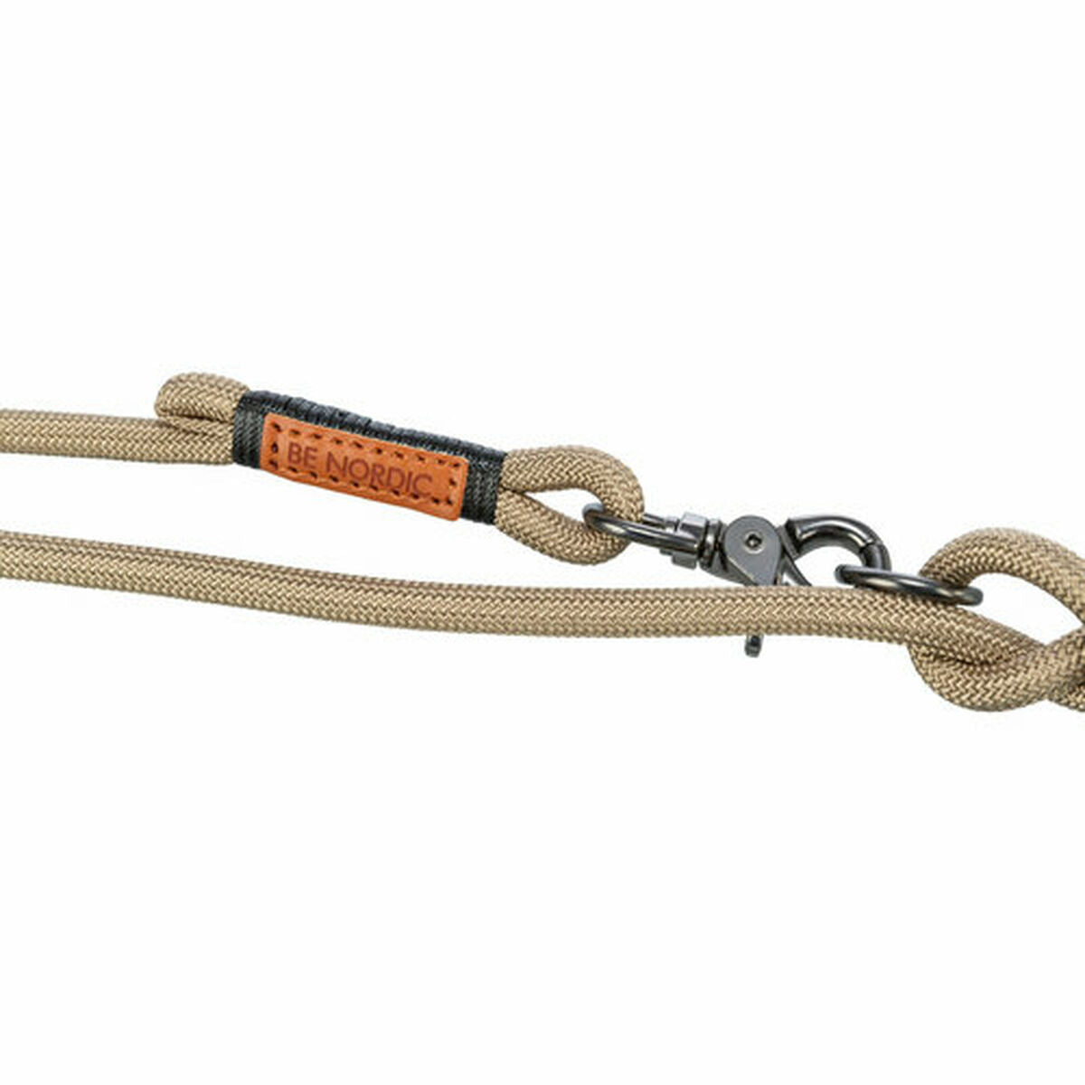 Laisse réglable pour chien Trixie Be Nordic Noir Sable S/M