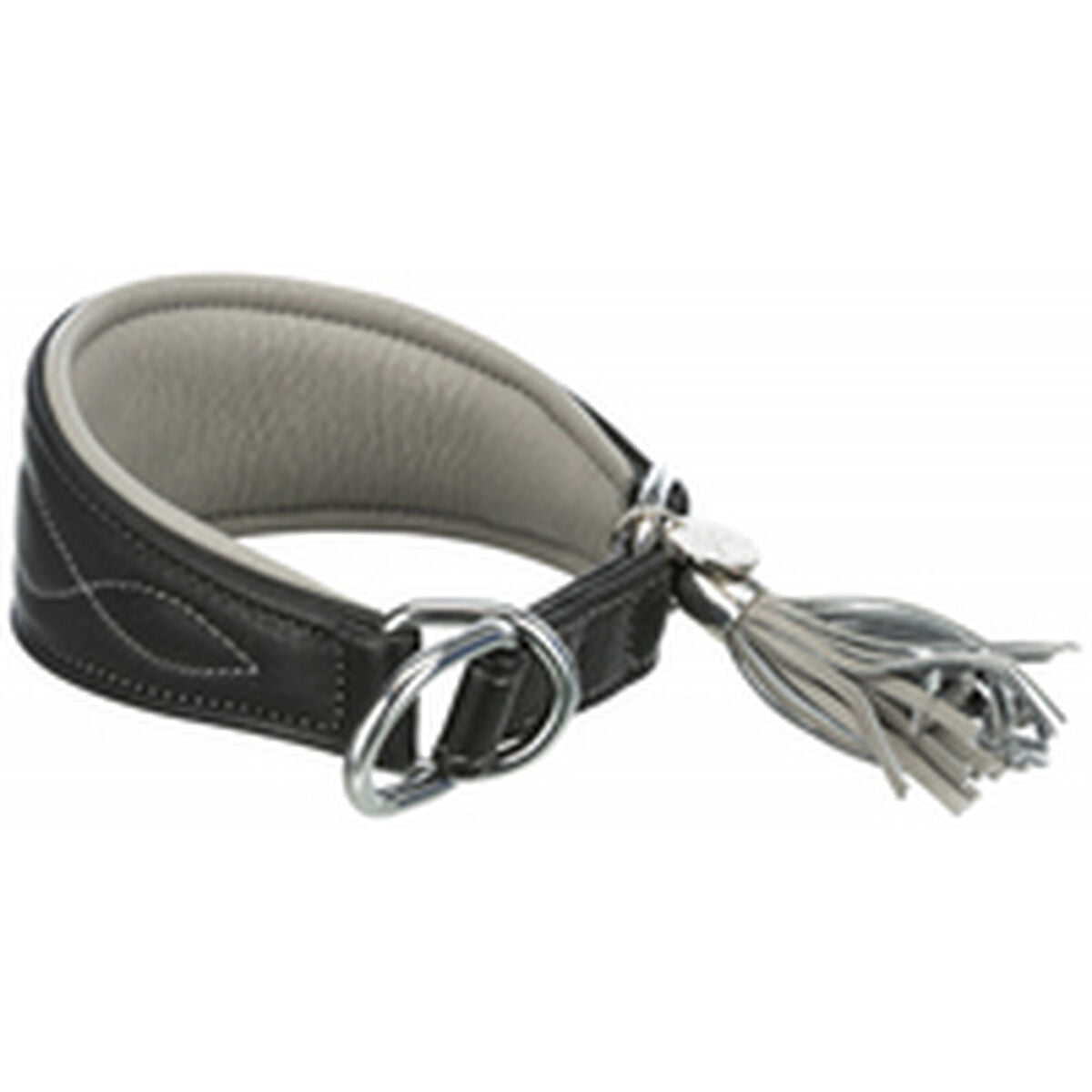 Collier de dressage Trixie Active Comfort Noir Gris 21-26 cm