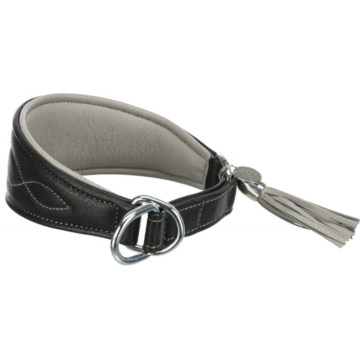 Collier de dressage Trixie Active Comfort Noir Gris 21-26 cm