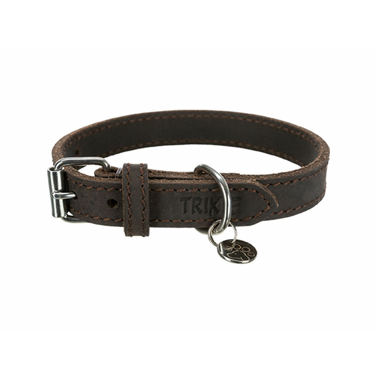 Collier pour Chien Trixie Rustic Brun foncé XS/S 27-34 cm