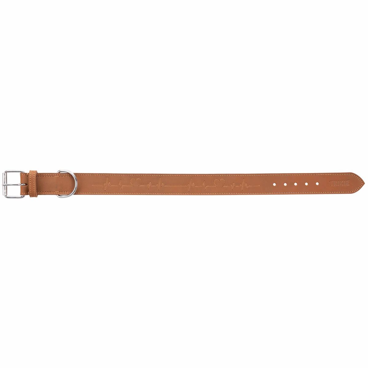 Collier pour Chien Trixie Heartbeat Marron L 47-55 cm