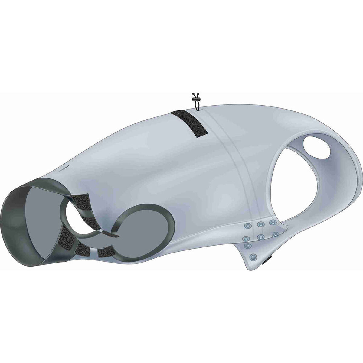 Protecteur corporel pour chiens Trixie Gris S