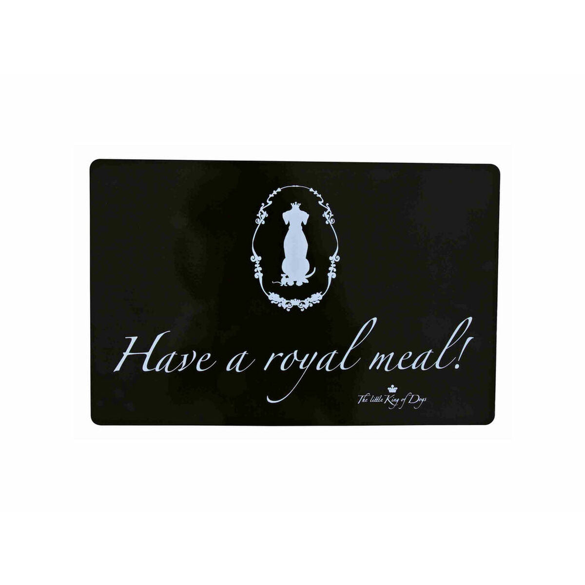 Tapis Trixie Have a royal meal Noir Plastique 44 × 28 cm