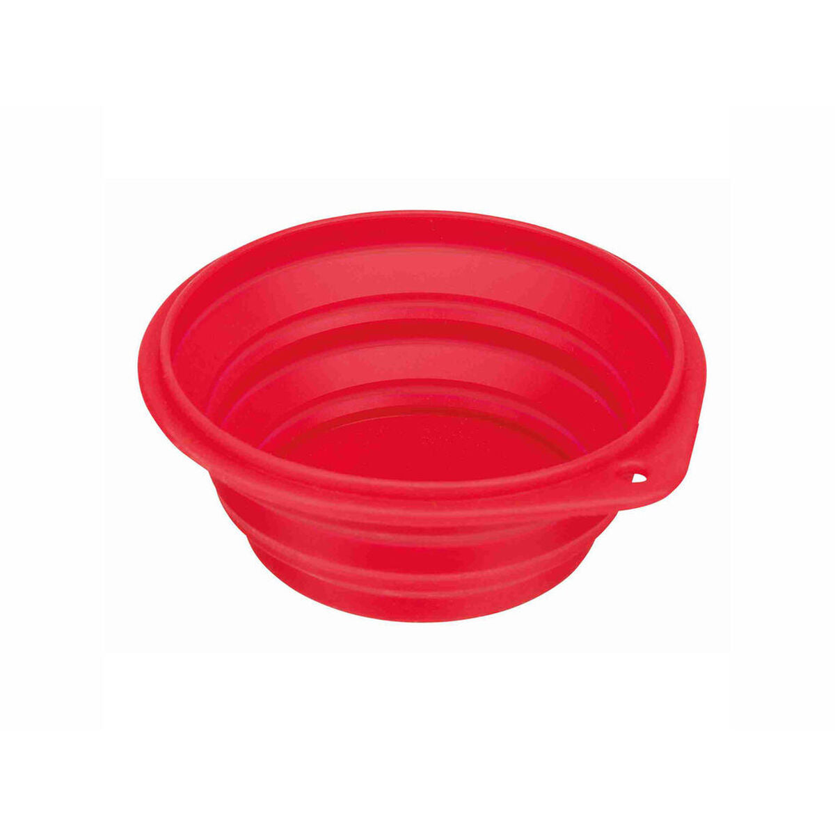 Gamelle Pliable pour Animaux Domestiques Trixie Travel Silicone 1 L Bleu Rouge