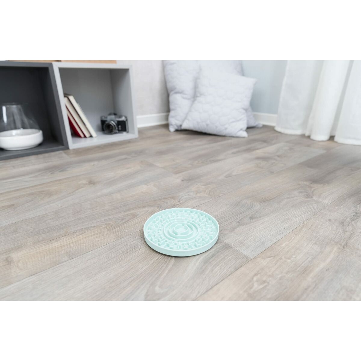 Mangeoir pour animaux Trixie Junior Licking Ø 15 cm Vert Menthe