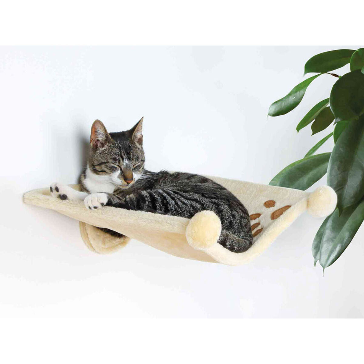 Hamac Suspendu pour Chats Trixie Beige 42 × 41 cm