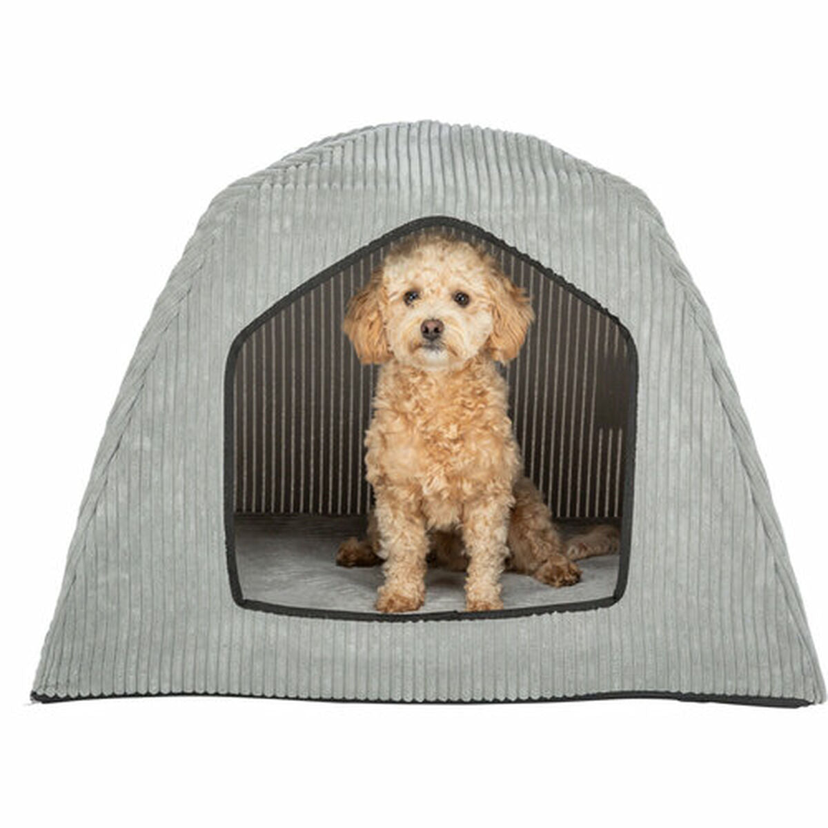 Lit pour chien Trixie Jonna Gris clair Grotte