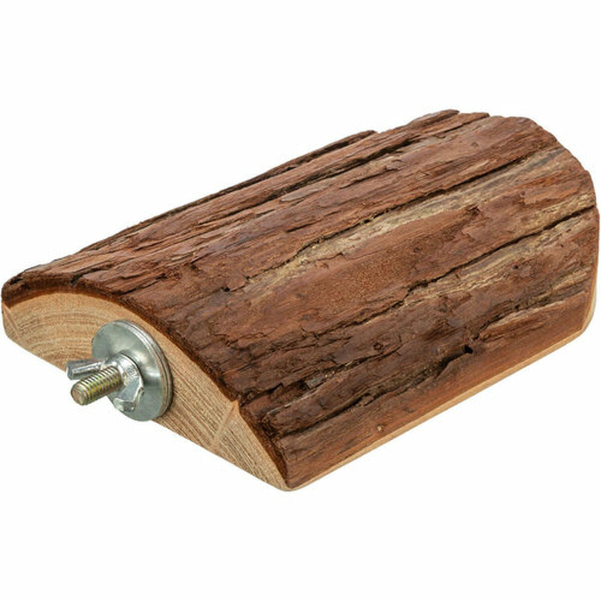 Structure en bois Trixie Marron écorce d'arbre 10 × 15 CM Plate-forme