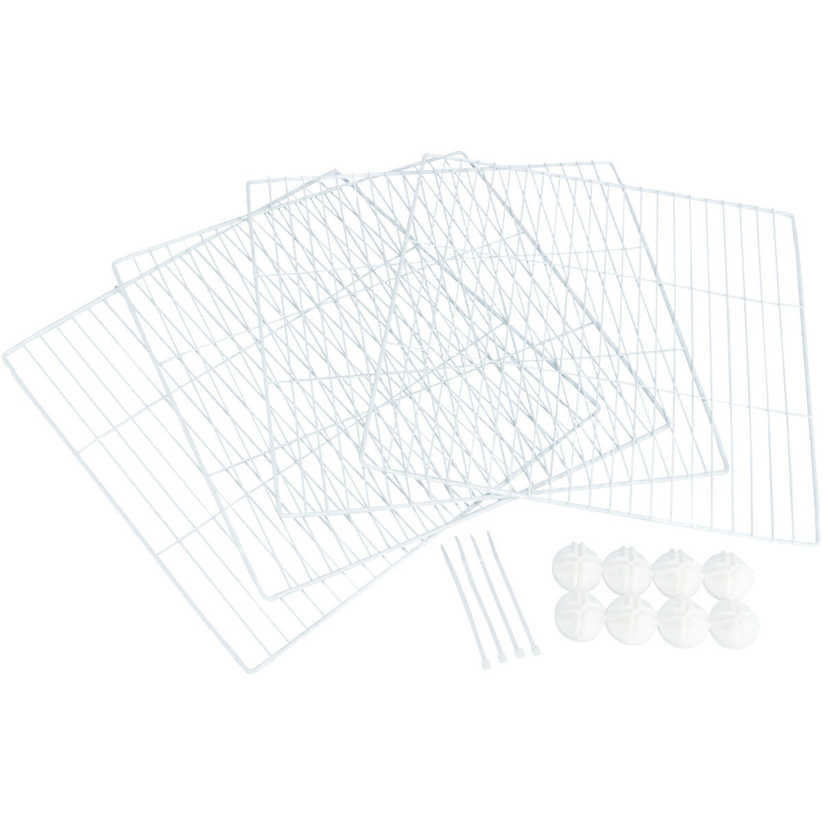 Accessoire pour Cage Trixie Métal Plastique 35 x 35 cm Extenseur (4 Pièces)