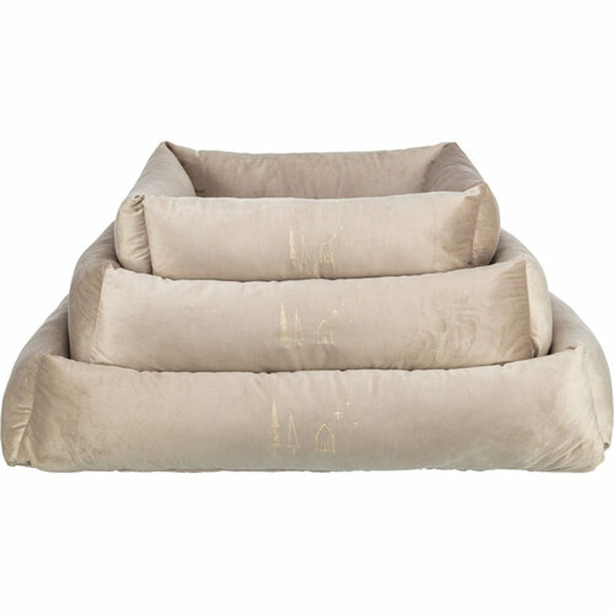 Lit pour chien Trixie Livia Beige 80 x 60 cm