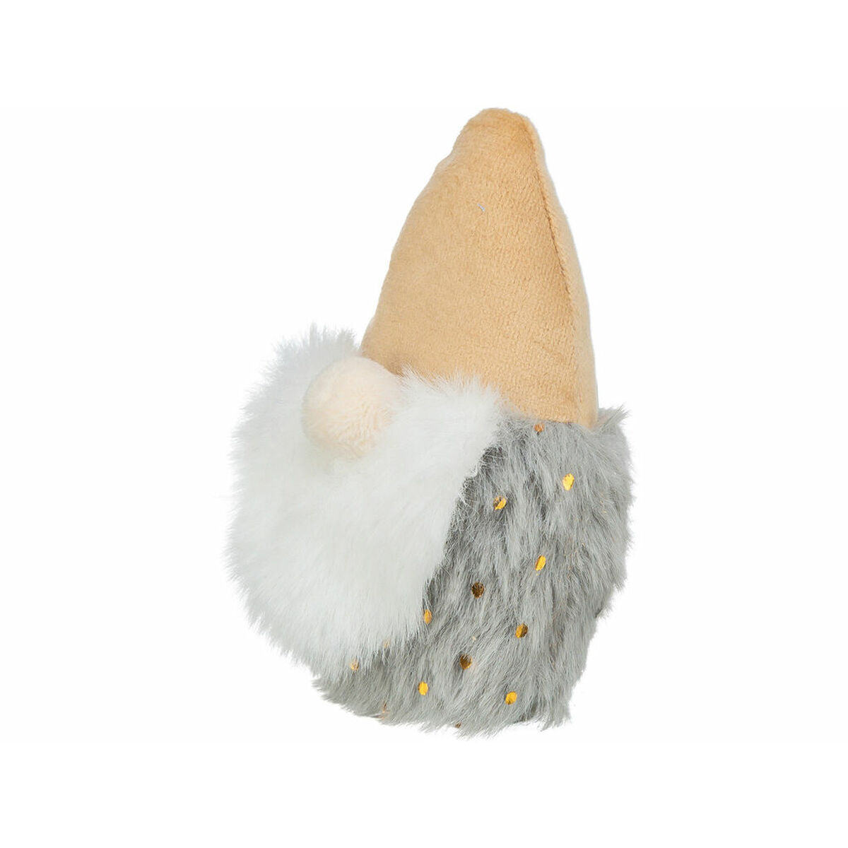 Jouet pour chien en peluche Trixie Beige Gris Polyester Noël Gnome 10 cm