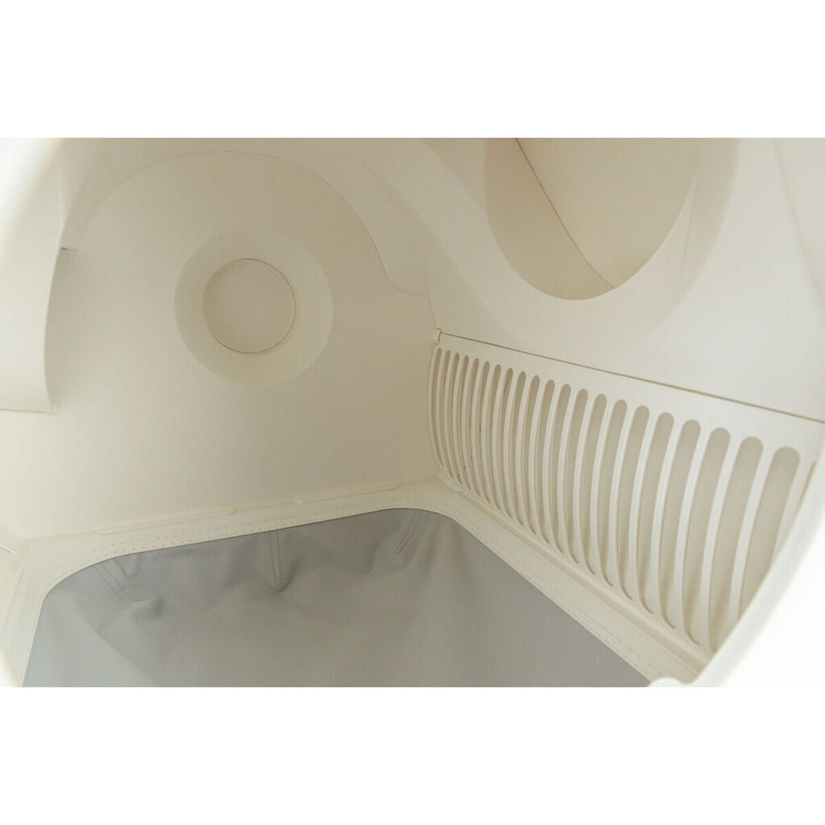 Bac à litière autonettoyant pour chats Trixie Blanc 51 x 56 x 54 cm Plastique