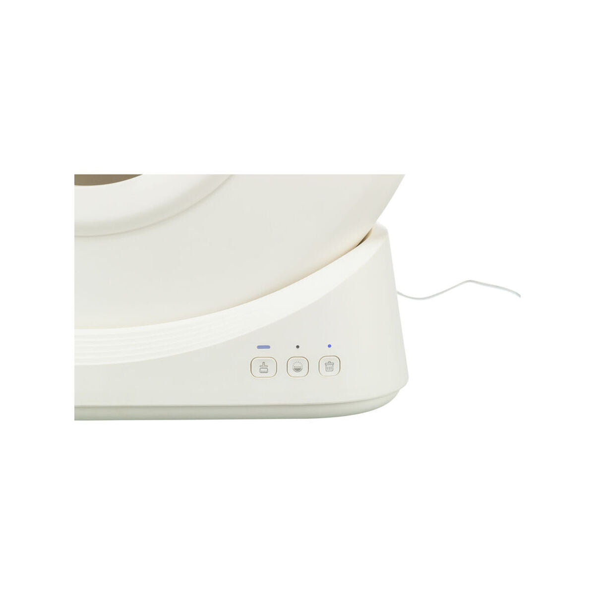 Bac à litière autonettoyant pour chats Trixie Blanc 51 x 56 x 54 cm Plastique