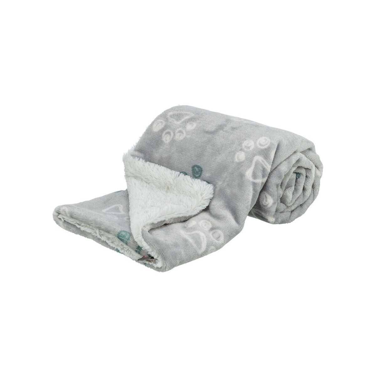 Couverture pour animaux de compagnie Trixie Jimmy Soft Gris clair Polyester Tissu Peluche 150 × 100 CM