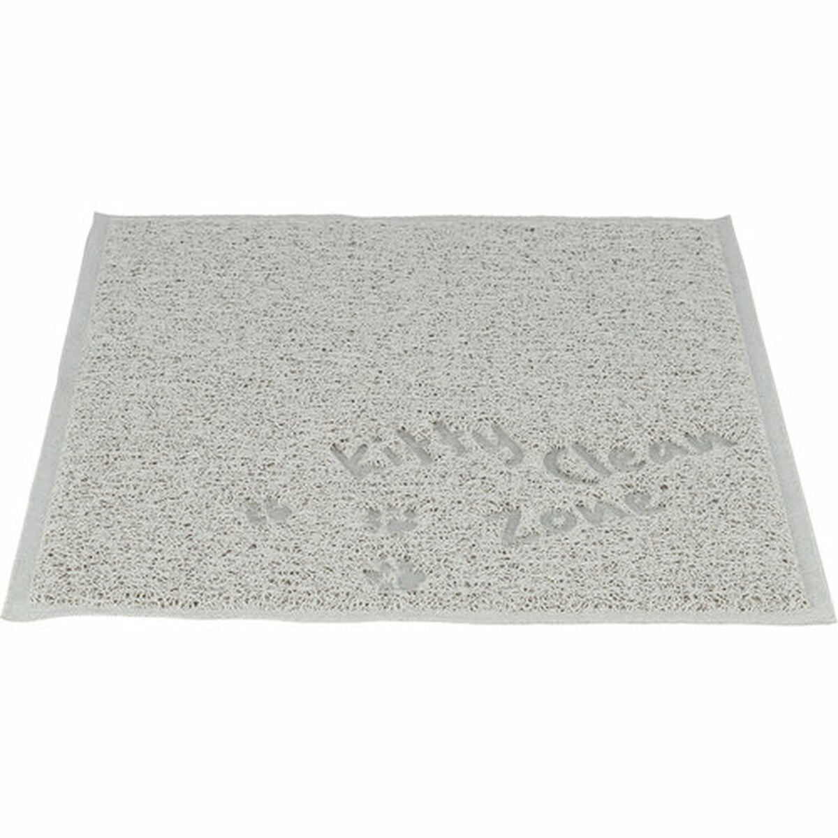 Tapis de Litière pour Chat Trixie Gris clair PVC 37 × 45 cm Bac à sable