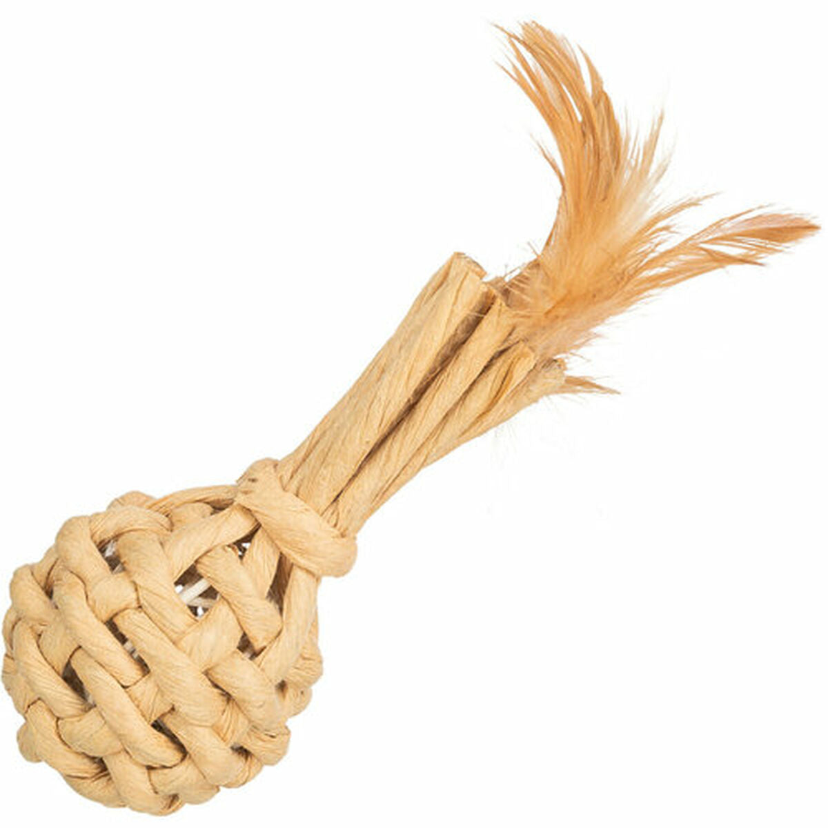 Jouet pour chats Trixie XXL Marron Plumes
