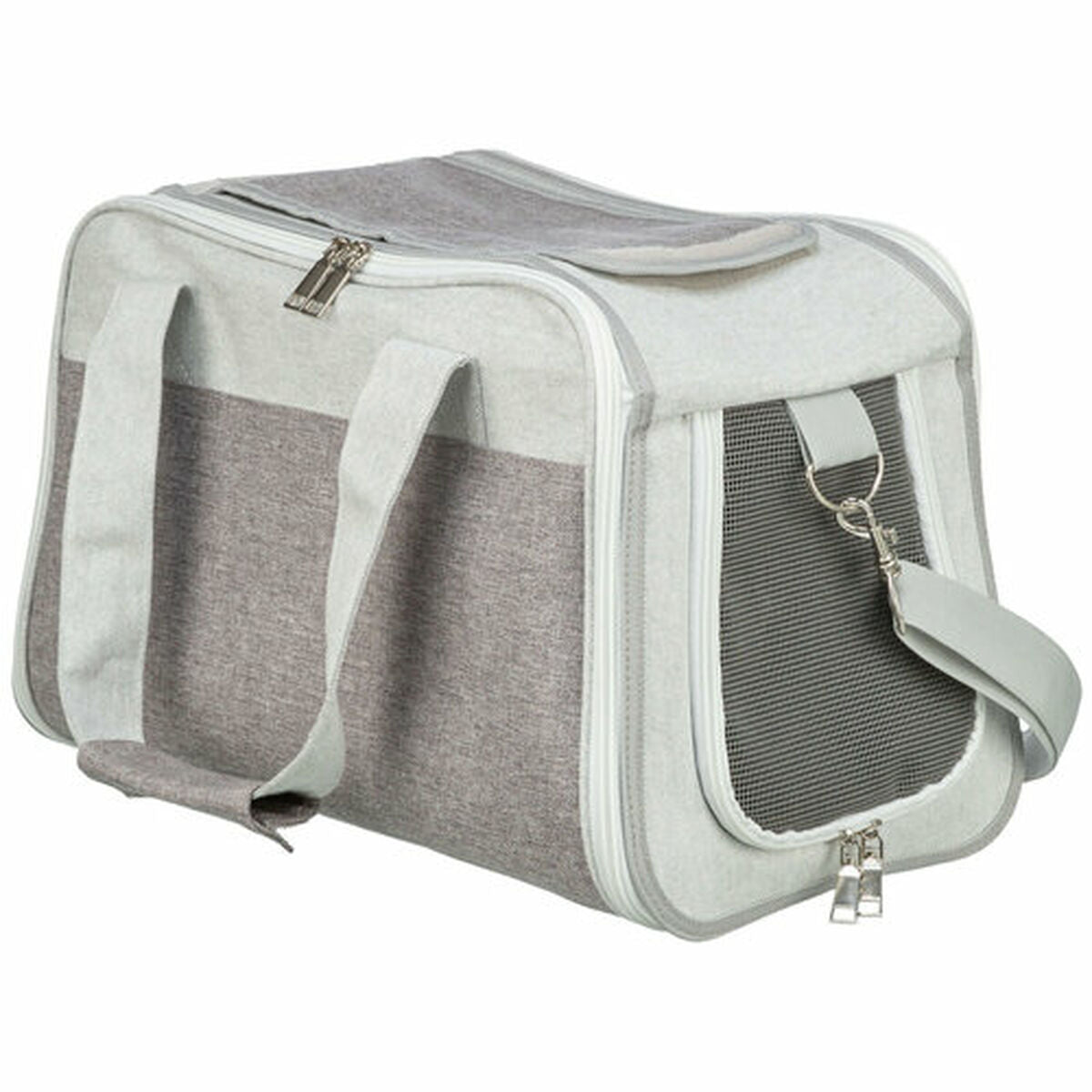 Sac pour animaux de compagnie Trixie Gris 25 × 27 × 42 CM