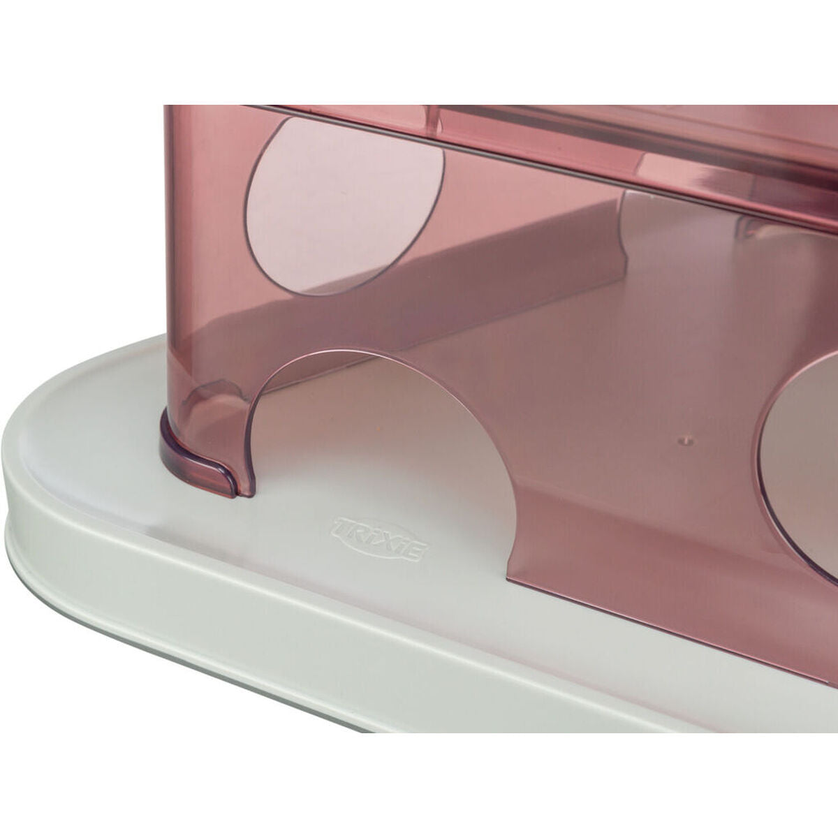 Jouet pour chats Trixie Cheese Tower Blanc Rose Caoutchouc Plastique 32 x 32 x 32 cm