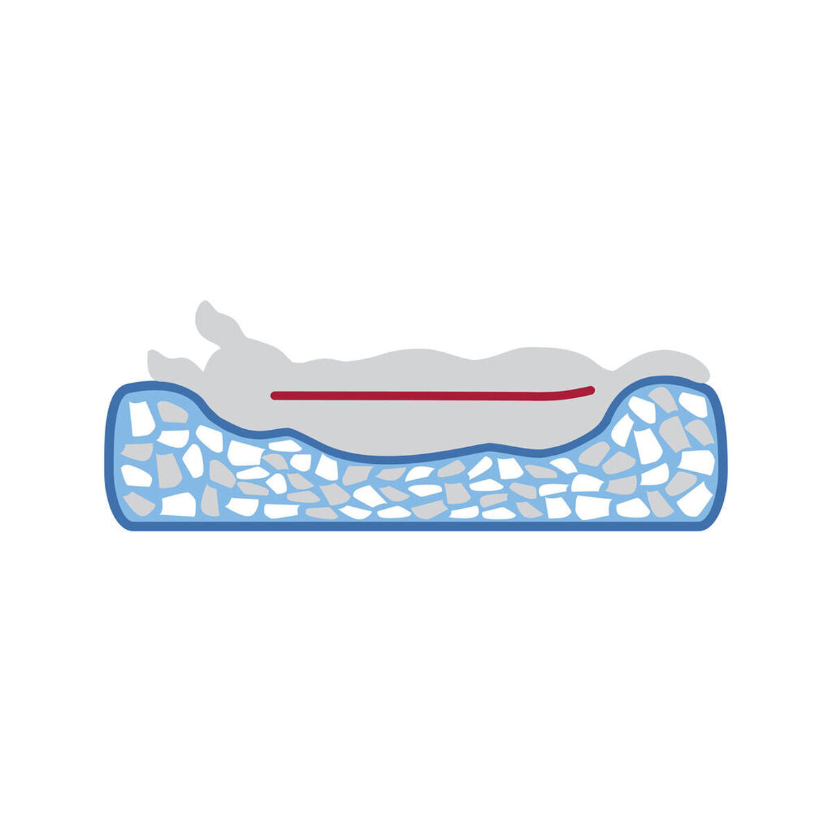 Lit pour chien Trixie Vital Lennox Marron Ø 70 cm