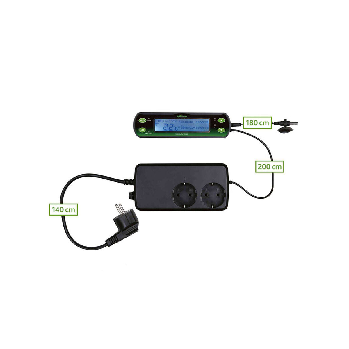 Thermostat Trixie 2 × 600 W