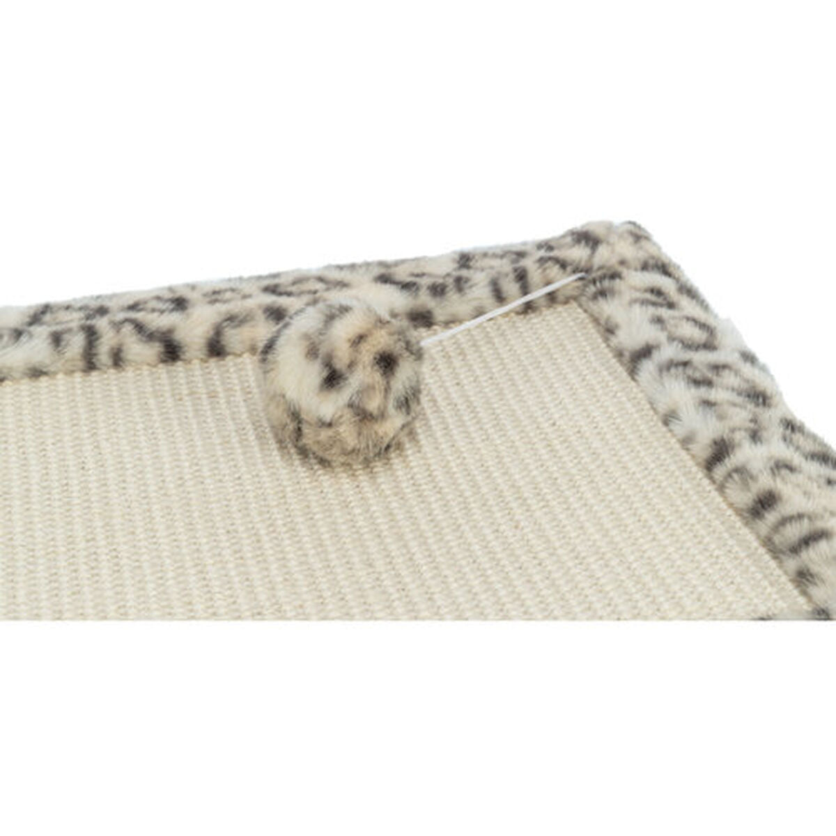 Grattoir pour Chats Trixie Leo Crème Polyester Sisal EVA 55 x 35 cm Tapis