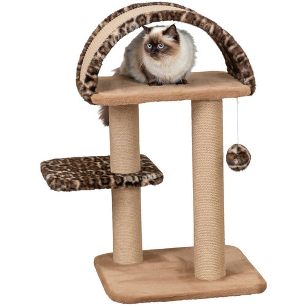 Grattoir pour Chats Trixie Leo Marron Ø 48 cm 85 cm