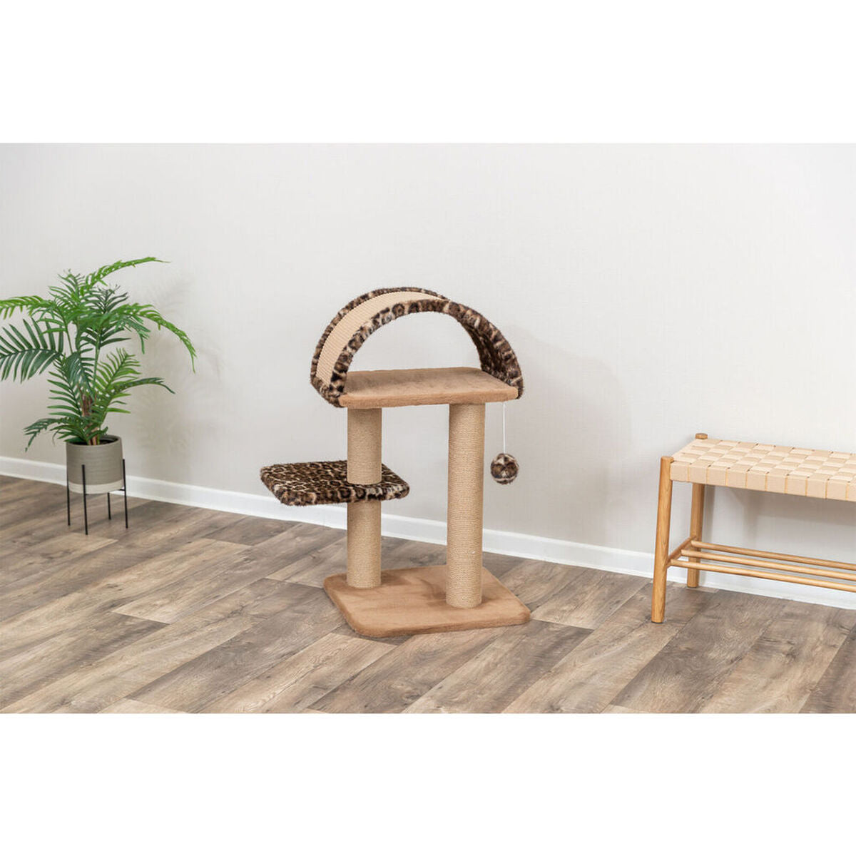 Grattoir pour Chats Trixie Leo Marron Ø 48 cm 85 cm