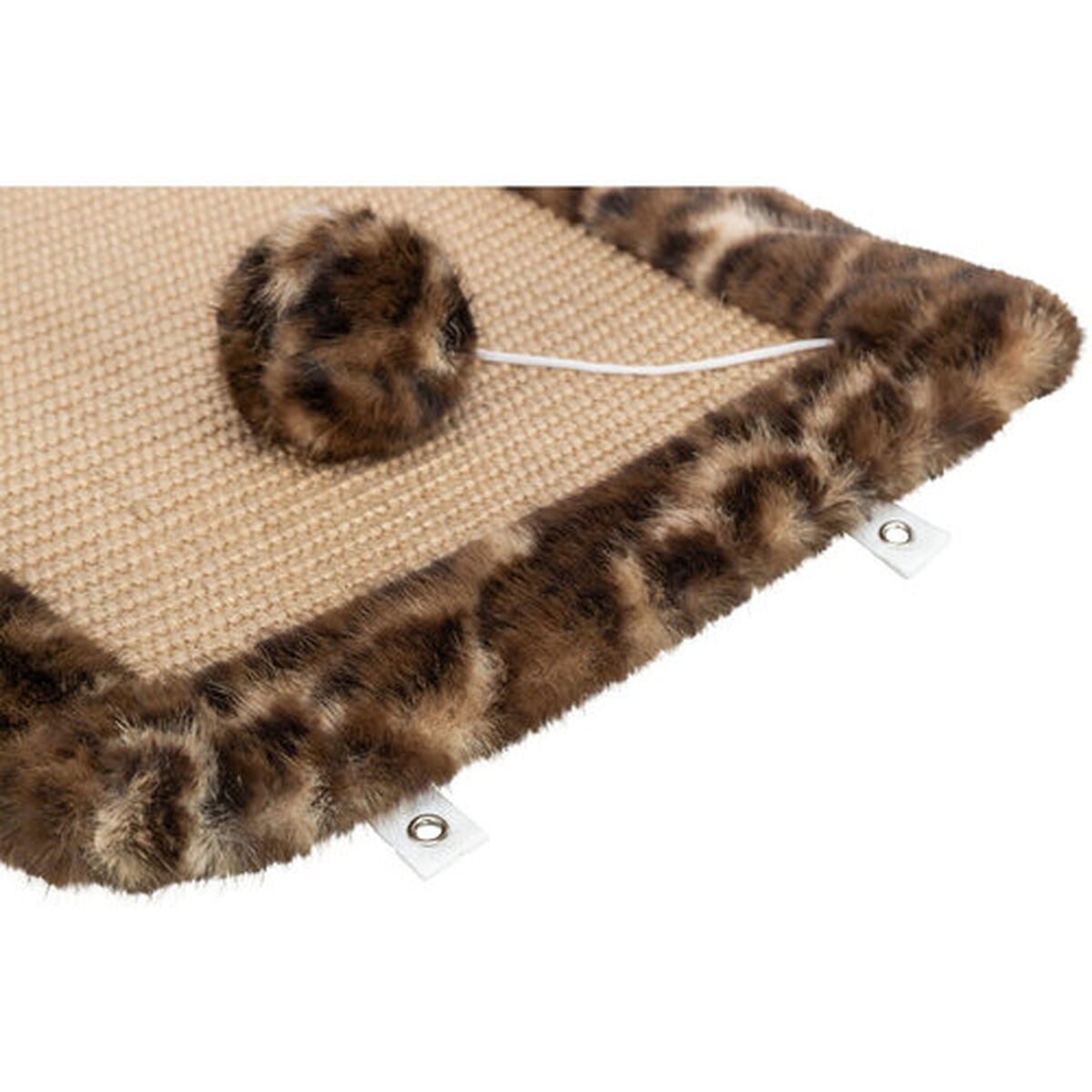 Grattoir pour Chats Trixie Leo Marron Polyester Sisal EVA 55 x 35 cm Tapis