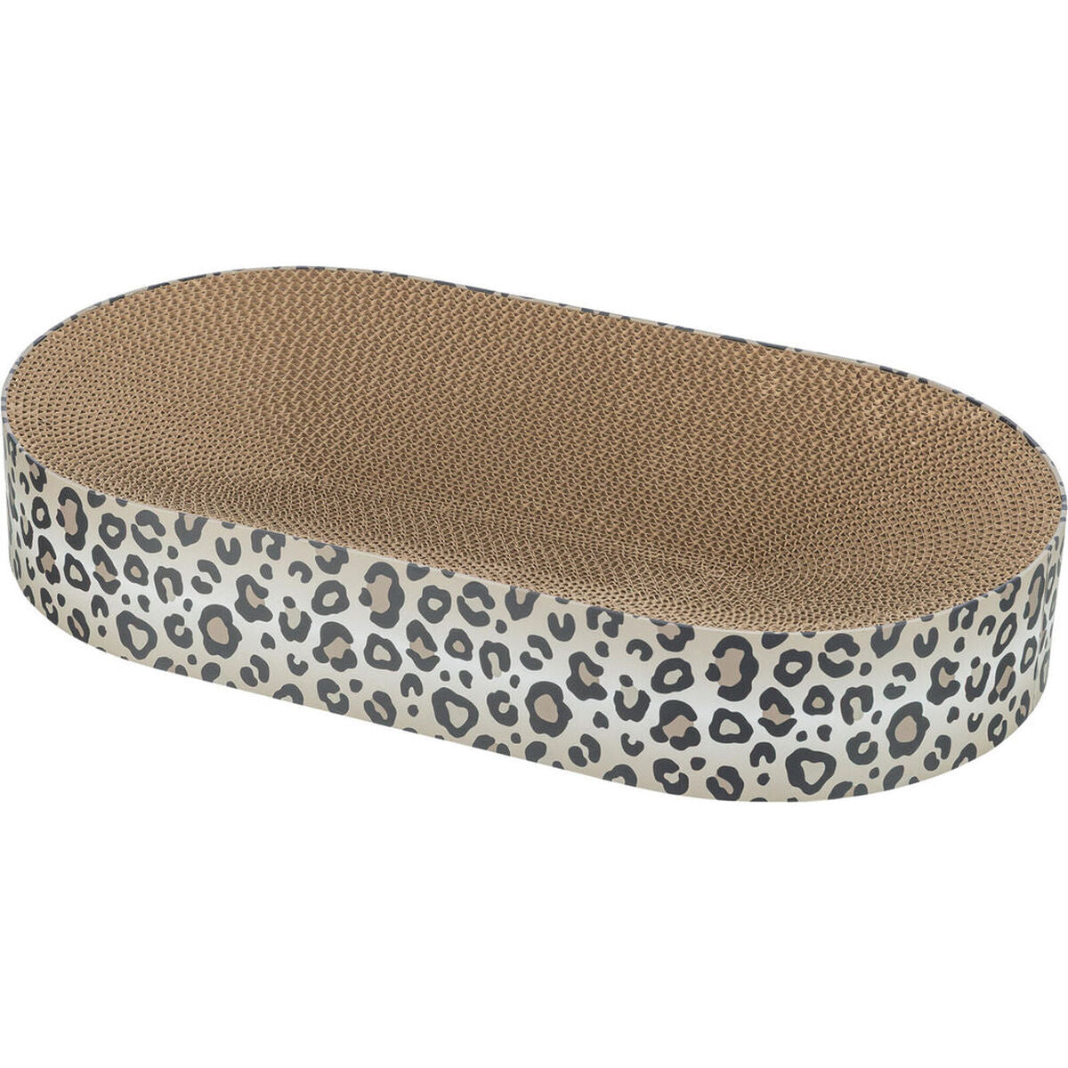 Grattoir pour Chats Trixie Leo Crème Carton 63 x 10 x 35 cm