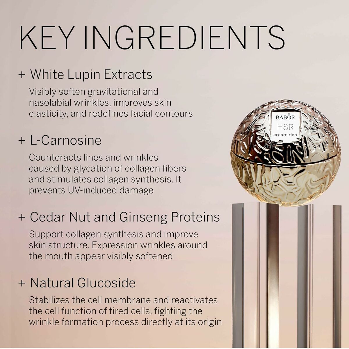 Crème antirides Babor Hsr Lifting 50 ml