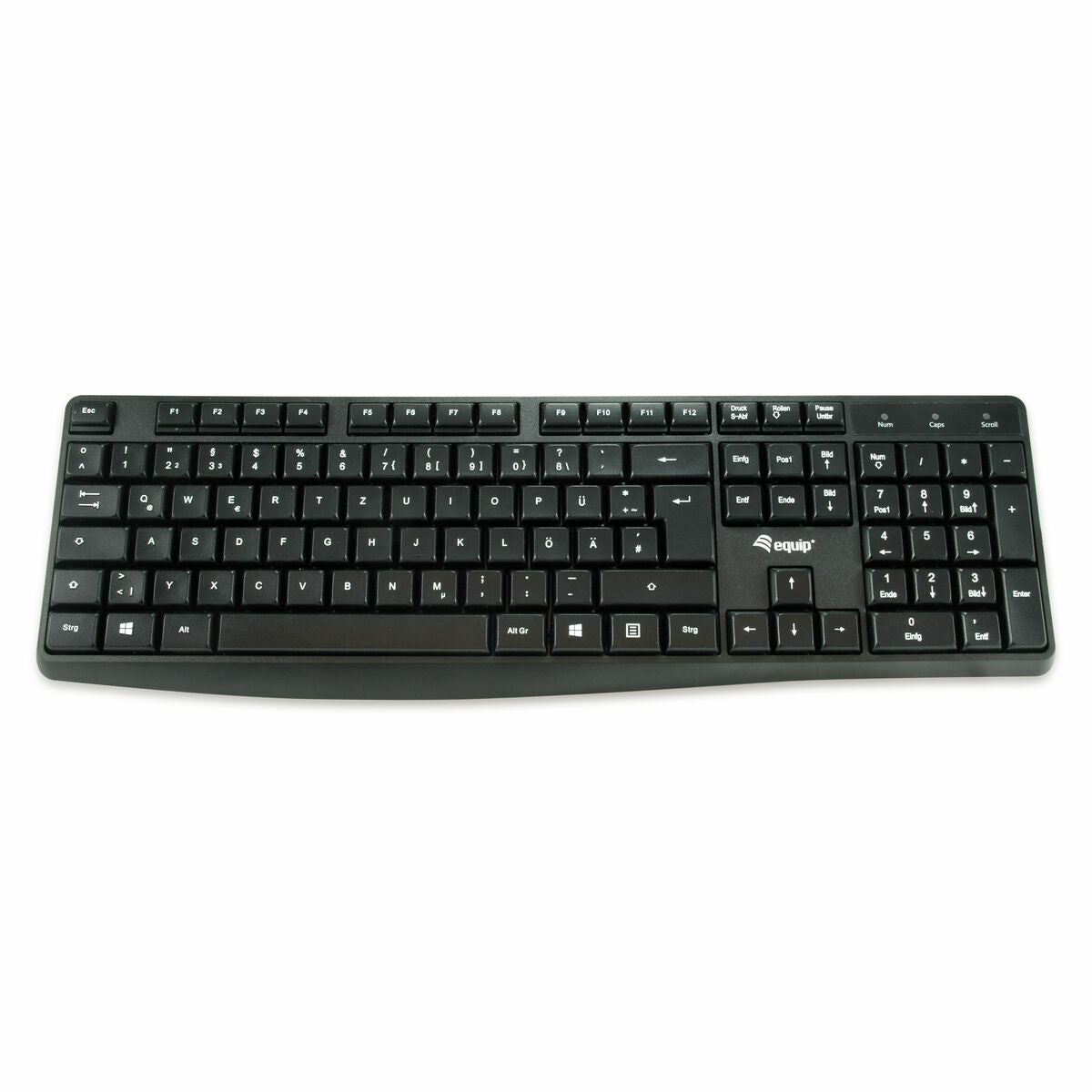 Clavier Equip 245211 Noir Espagnol Qwerty