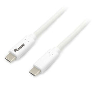 Câble USB-C vers USB-C Equip 12836107101 Blanc