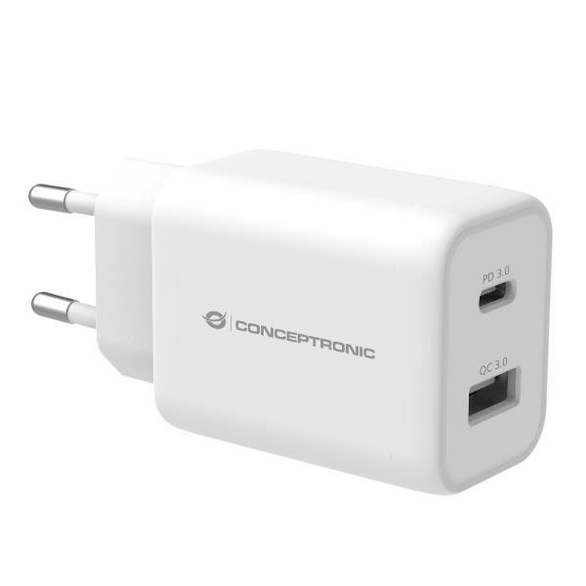 Chargeur mural Conceptronic 120549003101 Blanc 33 W