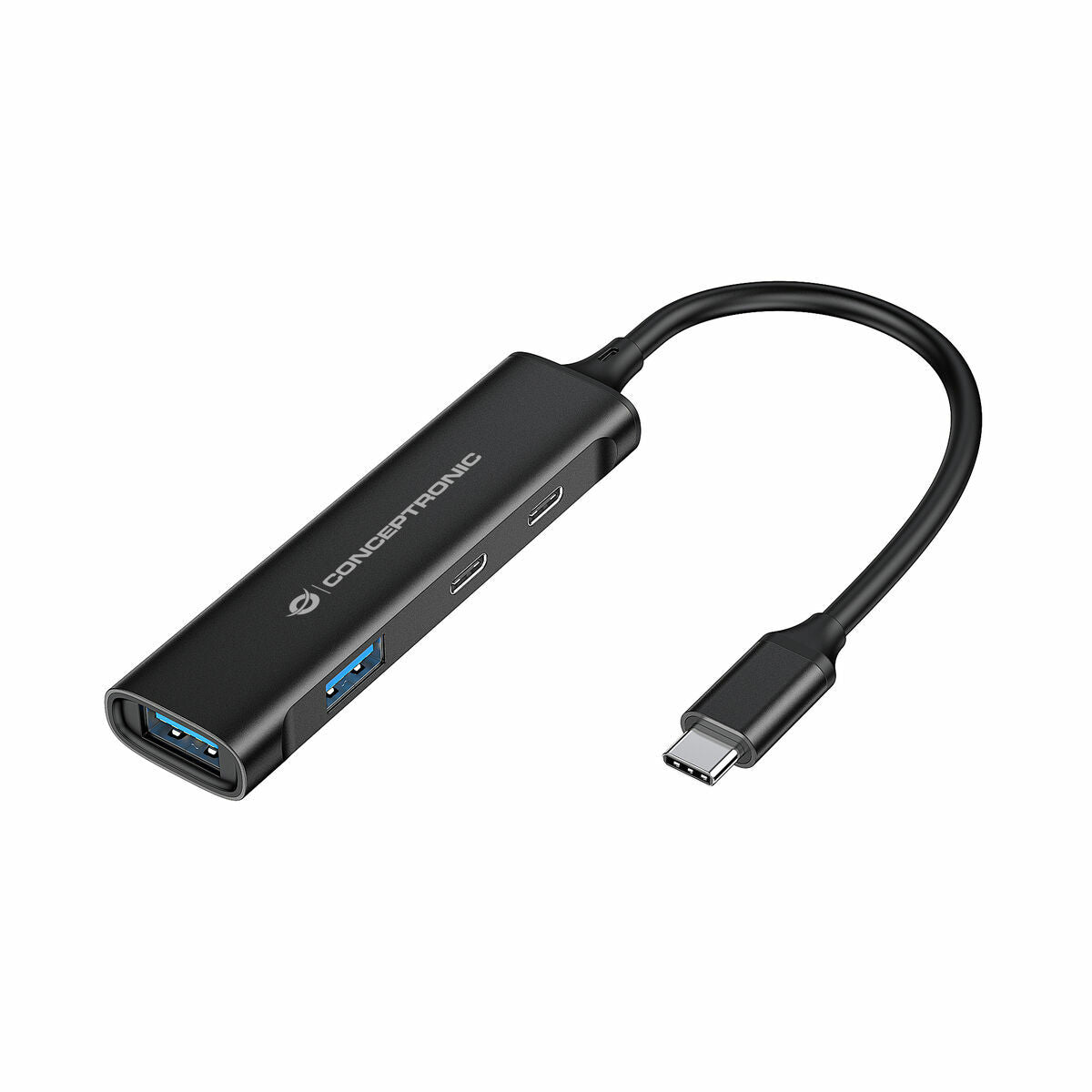 Hub USB Conceptronic 110517707101 Noir 15 cm (1 Unité)