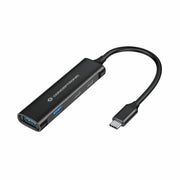 Hub USB Conceptronic 110517707101 Noir 15 cm (1 Unité)