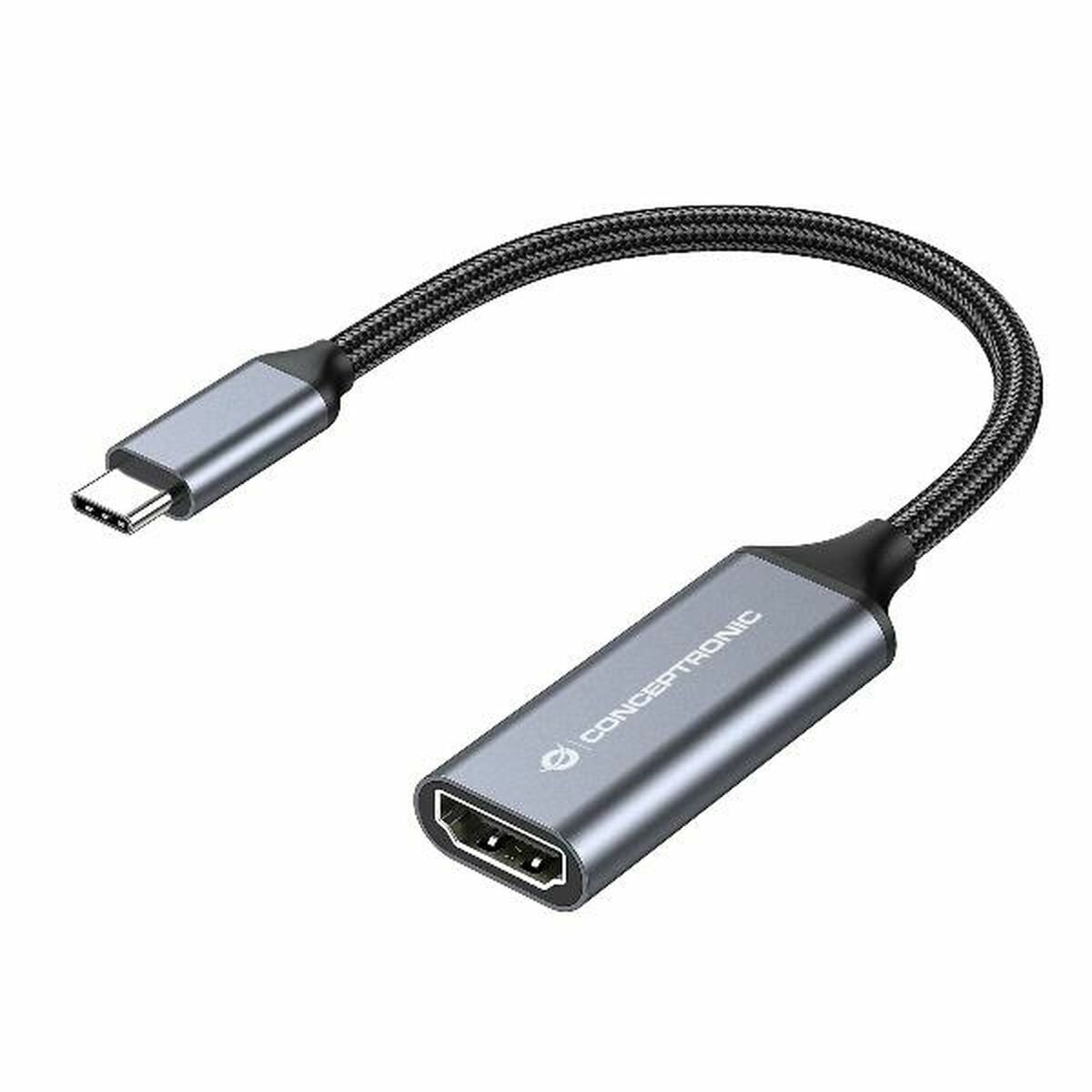 Adaptateur USB 3.0 vers HDMI Conceptronic 110518907101 Gris