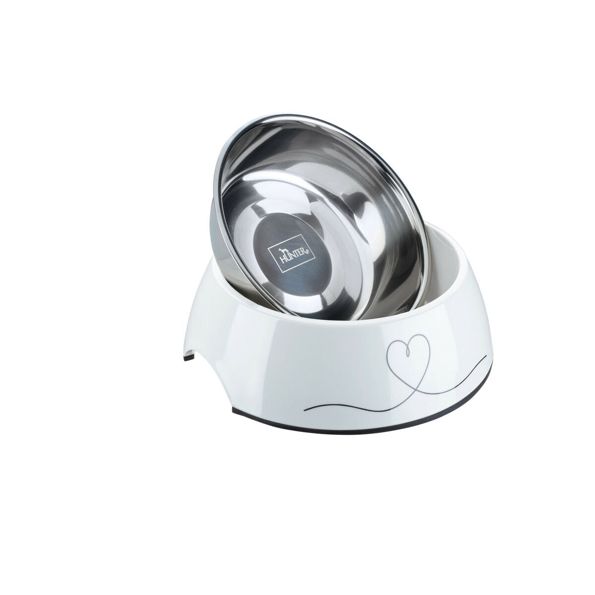 Mangeoire pour chiens Hunter Valencia Blanc 700 ml