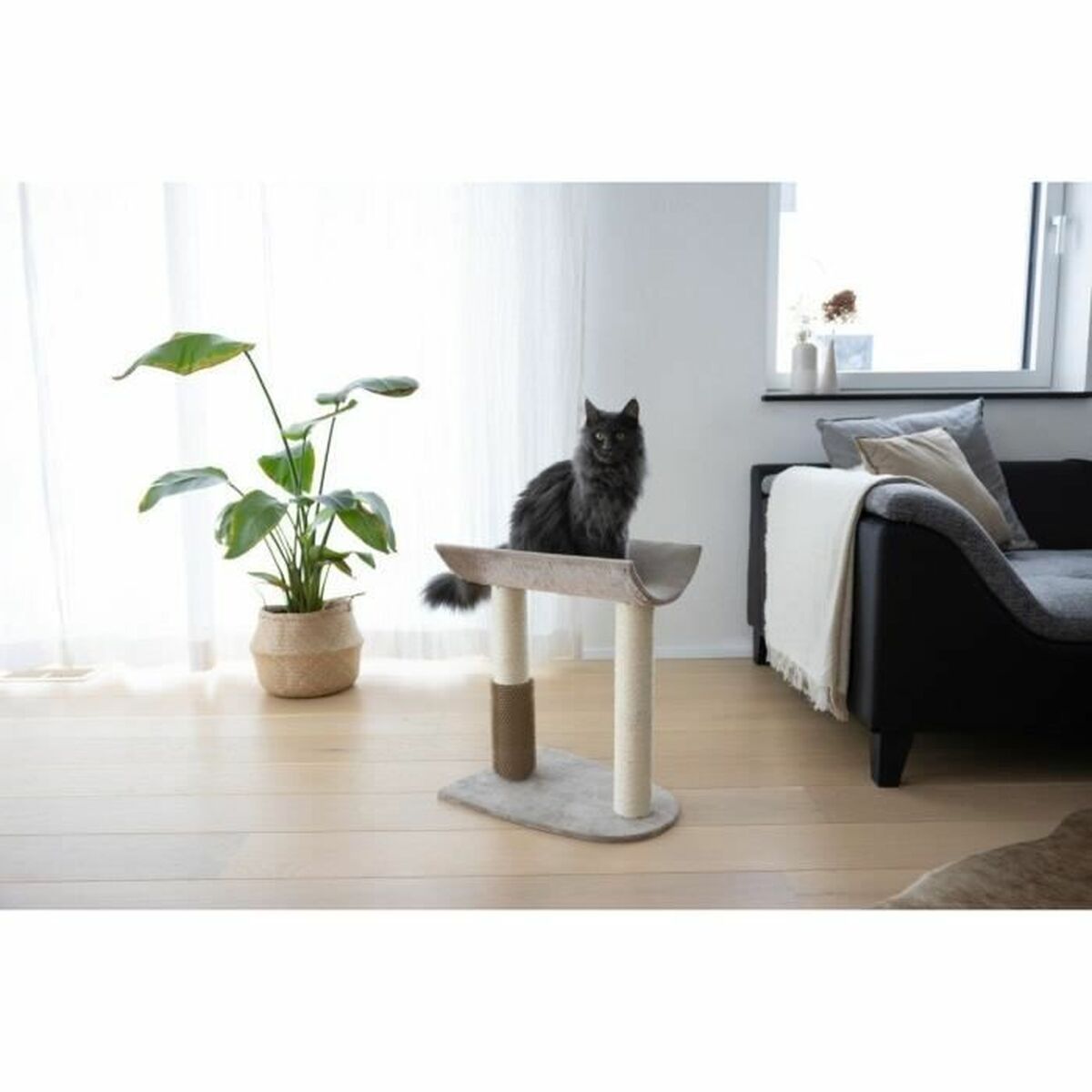 Arbre à chat Kerbl Taupe Sisal