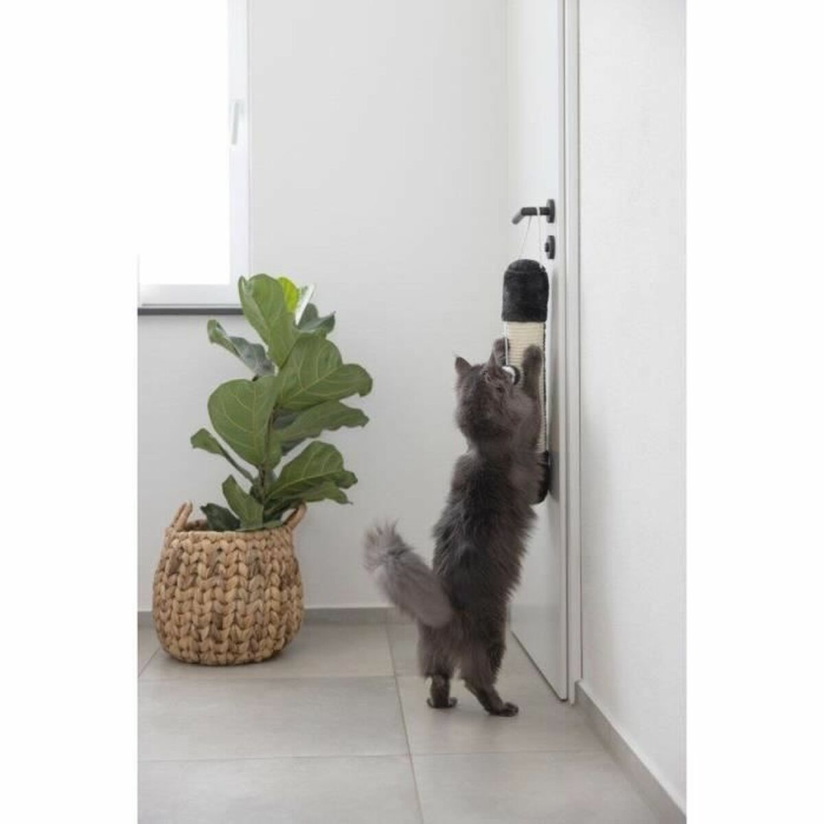 Grattoir pour Chats Kerbl Blanc/Noir