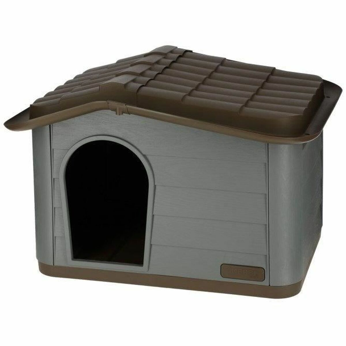 Cabane Kerbl Gris 100 % Recyclado