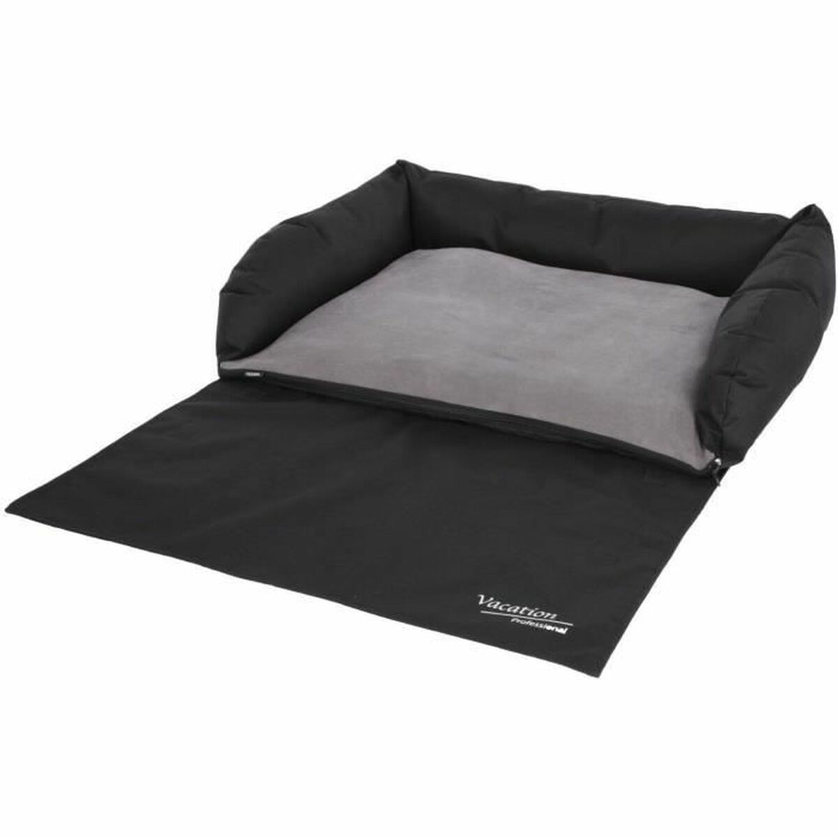 Housse de Protection de Voiture pour Animaux Kerbl 95 x 75 cm Noir Gris